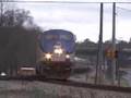 Amtrak Crescent #19 passes through Austell, GA 2-22-03