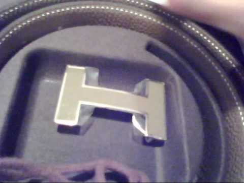 how to assemble hermes h belt