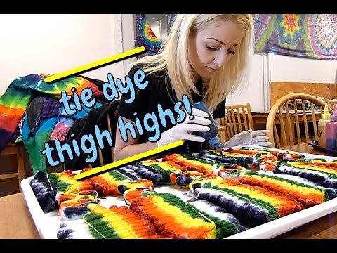 how to tie dye pot leaf t-shirt