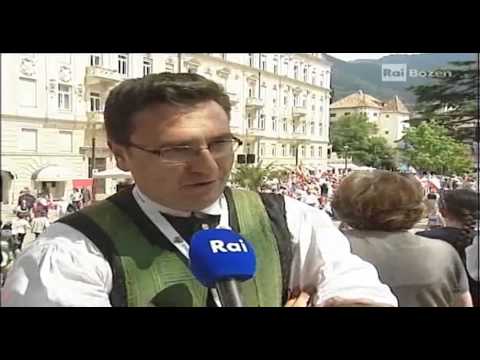 Südtirol - MERAN/BOZEN - Videobericht im RAI Sender Bozen über den Unabhängigkeitstag