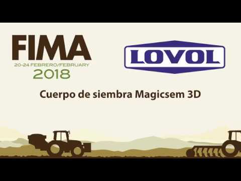 FIMA 2018 NOVEDAD TÉCNICA LOVOL ARBOS CUERPO DE SIEMBRA MAGICSEM 3D