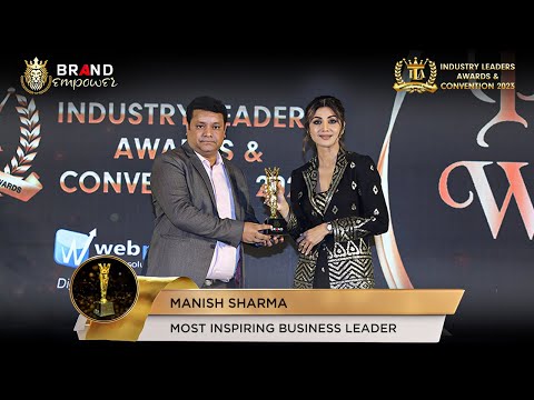 Manish Sharma won Most Inspiring Business Leader at Industry Leaders Awards 2023
