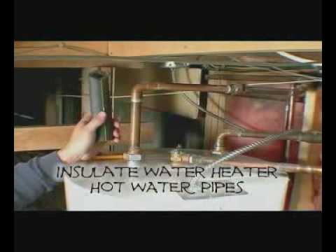 how to insulate water heater