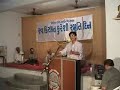 Famous Gujarati poet Vinod Joshi reciting his poetries in Bhavnagar (Part 8)