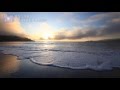 Golden Waves Crashing 10 HR Screensaver Study Aid Meditation Aid Video 1080p