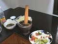 Som Tam (Som Tum) Bla Rah (Bla La) Spicy Papaya Salad