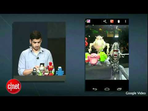 CNETTV - http://cnet.co/M5deXU Google's Hugo Barra and Dave Burke announce the latest Android OS update, Jelly Bean, at Google I/O in San Francisco. The new OS featur...