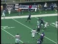 Pat Grace TD run against SUU
