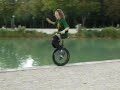 Monocycle trial