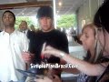 Pierre Bouvier and Lachelle At The Hotel (Rio de Janeiro)