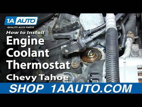 How To Install Replace Engine Coolant Thermostat 5.7L 1995-99 Chevy Tahoe