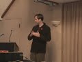 Dr. Marcel Behr of McGill discusses M. paratuberculosis and Crohn's at the Kingston CCFC Symposium November