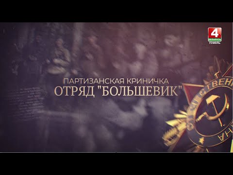 17 августа исполняется 82 года со дня образования партизанского отряда «Большевик» видео