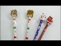 クリスマス消しゴム付ペンシル