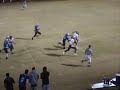 #46 Greg Foggitt Saves Touchdown Run - Oct 31, 2008