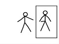 Stick Man In the Mirror