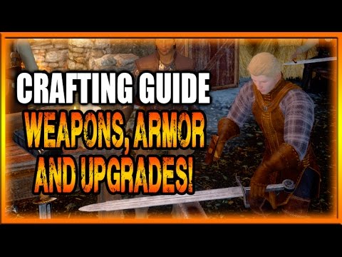 how to attach upgrades to weapons dragon age