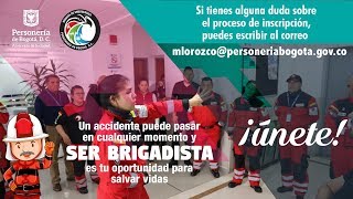 “Haga parte del equipo de brigadistas de la Personería de Bogotá” 2019