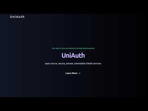 UniAuth: Project Intro