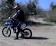 me on my YZ426F doing a rooster tail