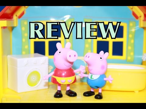 peek - AllToyCollector PEPPA PIG Peek N Surprise Playhouse Toy Review. Peppa Pig and her brother George and 15 fun flip surprise toys are included in this peppa pig house. I rate this toy a 5 out...