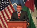World Leaders Forum: King of the Hashemite Kingdom of Jordan, Abdullah II bin al-Hussein