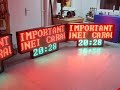 Afisaje Luminoase cu Led-uri pentru Primarii