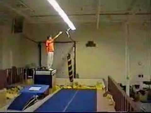 acrobatics - I donwloaded this video from metacafe, this guy is doing some amazing acrobatics. He is from the reel stunts team.