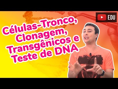Células-Tronco, Clonagem, Transgênicos e Teste de DNA - Revisão ENEM Biologia - Prof. Paulo Jubilut