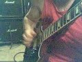 Playing some rough bluesy stuff