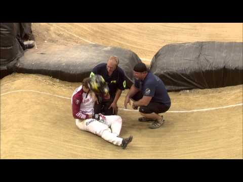 to the stage - Strombergs out at Semi Final Stage - 2014 BMX World Championships. This is a clip from the 2014 UCI BMX World Championships that were held in Rotterdam, the Netherlands on 27th July 2014....