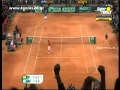 Nadal beat Del Potro Davis Cup Final Seville 2011
