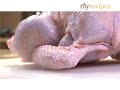 Preparing a Turkey for Roasting