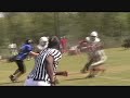 08 29 09 Stonehenge Panthers  vs Holland Park Patriots Larry Childs Kavon Williams