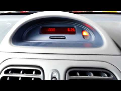 how to enter radio code on renault clio