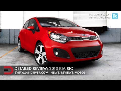 2013 Kia Rio | New Car Review | on Everyman Driver 2013 Kia Rio | New Car Review | on Everyman Driver
