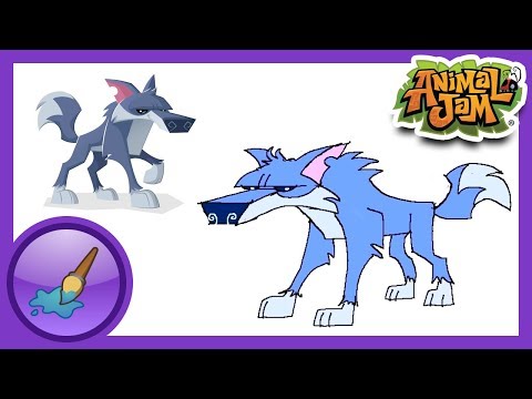 how to draw the head of a wolf