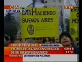 Diputado Sergio Abrevaya. protesta de vecinos en parque avellaneda Diputado Sergio Abrevaya. protesta de vecinos en parque avellaneda