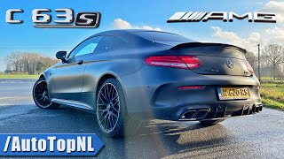 Mercedes-AMG C63 S Coupe  REVIEW on AUTOBAHN NO SP