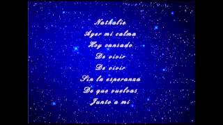 Julio Iglesias - Nathalie (with lyrics on screen)