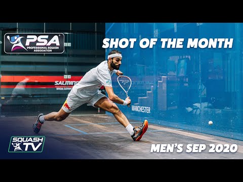 Squash: Shot of the Month - September 2020 Men's Shortlist