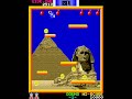 bomb jack was a short lived series that started with this game in 1984 for arcades. the arcade version is shown in this video, but the game was also ported to several systems, mainly old home computers like the commodore 64 and the amiga. the gameplay might seem too basic to a lot of people, but keep in mind it's an old game. you can only jump, by the way you jump extra high (about half the level height), do not touch the enemies or you die in one hit. if you defuse at least 20 out of 24 ...
