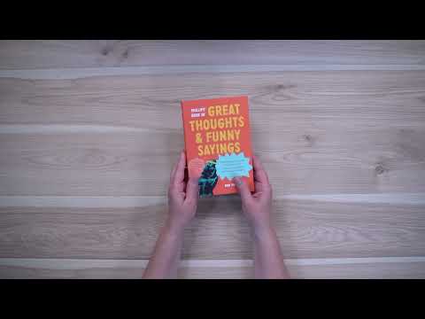 Video Preview for Phillips' Book of Great Thoughts and Funny Sayings | Softcover
