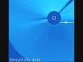 Sungrazer Comet  Jan 2010
