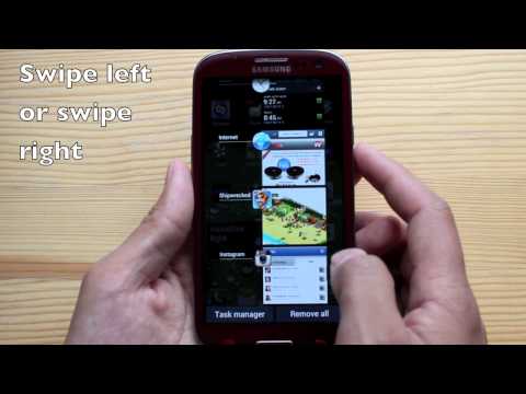 how to close apps on samsung galaxy discover