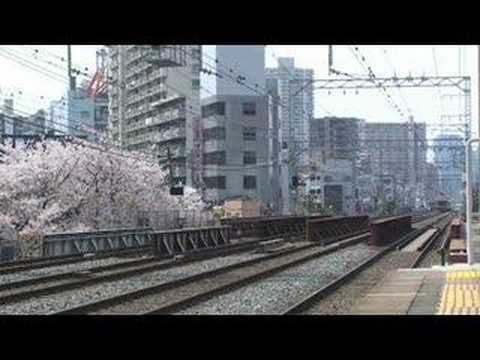 【京阪電鉄】8000系8004F％臨時特急さくらEXPRESS＠関目（080406)
