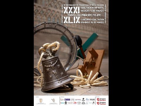 Exaltación Infantil de Instrumentos Tradicionales 2024. Semana Santa Zaragoza