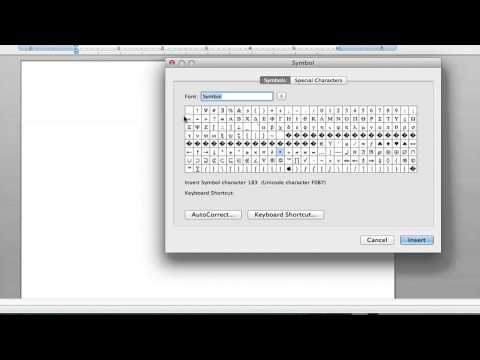 how to get more symbols in word
