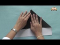 Origami - How to make an Aeroplane the easy way ...