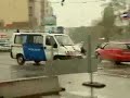 Police car crash in Hungary
